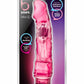 B Yours Vibe 6 Vibrating Dildo - Pink - 9in