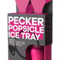 Bachelorette Party Pecker Popsicle Ice Tray 2 Molds - Pink