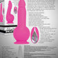 Ballistic Silicone Rechargeable Vibrator with Remote Control
