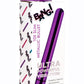 Bang! 10x Slim Metallic Rechargeable Bullet - Purple
