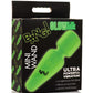 Bang! Glow In The Dark Rechargeable Silicone Mini Wand - Glow In The Dark/Green