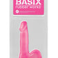 Basix Dong with Suction Cup - Pink - 6in
