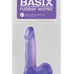 Basix Dong with Suction Cup - Purple - 6in