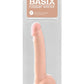 Basix Rubber Works Suction Cup Dong - Flesh - 9in