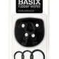 Basix Rubber Works Universal Harness - Black - Plus Size