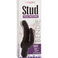 Bendie Stud Over and Under Vibrator - Black