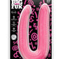 Big As Fuk Double Headed Dildo with Suction Cup - Pink - 18in