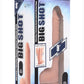 Big Shot Silicone Vibrating and Twirling Remote Control Rechargeable Dildo with Balls - Vanilla - 9in