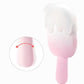 Bite Me Sucking Tapping and Vibrating Silicone Rechargeable Cream Pop Stimulator