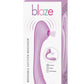 Blaze Bendable Suction Rechargeable Silicone Massager - Lavender