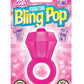 Bling Pop Vibrating Cock Ring - Pink
