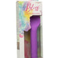Bliss Liquid Silicone Lover Rechargeable Vibrator - Purple