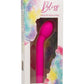 Bliss Liquid Silicone Rechargeable Tulip Vibrator - Pink