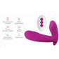 Bliss Power Punch USB Magnetic Rechargeable Silicone Dual Vibe Vibrator Waterproof