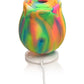Bloomgasm Glow Rose Rechargeable Silicone Glow In The Dark Rose Clit Stimulator