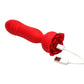 Bloomgasm Rose Delight Rechargeable Silicone Thrusting Vibrator