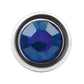 Blue Line Bling Bling Wavy Penis Plug 2in - Stainless