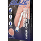 Blue Line Bling Bling Wavy Penis Plug 2in - Stainless - Steel