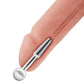 Blue Line Peephole Penis Plug - Stainless