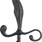 Blue Line Prostate Gear Male P-Spot Massager - Black - 5in