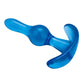Blue Line Tear Drop Butt Plug