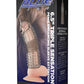 Blue Line Triple Sensation Penis Enhancing Sleeve Extension - Smoke - 6.5in