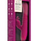 Lush Kira Rechargeable Silicone Rabbit Vibrator - Velvet - Pink