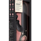 Lush Victoria Rechargeable Silicone Rabbit Vibrator - Black