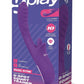 Bodywand G-Play Rechargeable Silicone Dual Stim Lick Me Out G-Spot Squirt Trainer Vibrator with Clitoral Stimulator - Purple