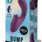 Bodywand I.d. Bump Rechargeable Silicone Dual Stimulating Vibrator - Wine