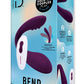 Bodywand Id Bend Rechargeable Silicone Clitoral Stimulator with Remote - Purple
