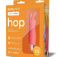 Bodywand Mini Vibes Hop Rechargeable Silicone Clitoral Stimulator - Orange
