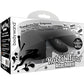 Bodywand Rabbit Wand Silicone Attachment - Black