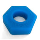 Boneyard Bust A Nut 2x Stretch Silicone Cock Ring Ball Stretcher - Blue