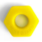 Boneyard Bust A Nut 2x Stretch Silicone Cock Ring Ball Stretcher - Yellow
