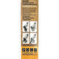 Boneyard Double Slide Cock Leash 3x Stretch Silicone