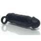 Boneyard Meaty 3x Stretch Silicone Penis Extender - Black - 6.5in