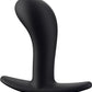 Bootie Anal Plug - Black - Medium
