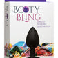 Booty Bling Jeweled Silicone Anal Plug - Purple - Small