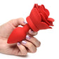 Booty Sparks 28x Rechargeable Silicone Vibrating Rose Anal Plug with Remote Control