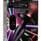 Booty Sparks Laser F... Me Rechargeable Silicone Anal Plug with Remote Control - Medium - Black with Red Light - Black - Medium