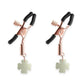 Bound Nipple Clamps G4 Iron - Glow In The Dark/Metal/Rose Gold