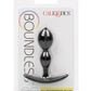 Boundless 2x Teardrop Silicone Anal Plug - Black