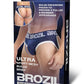 Brozil Ultra Sports Mesh Bulge Brief - Blue/Navy Blue - Medium/Small