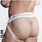 Bulgar Pumper Sack Slider Jock - White Snow