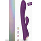 Bunny and Clyde Rechargeable Silicone Rabbit Vibrator - Purple/Purple Rain