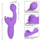 Butterfly Kiss Rechargeable Silicone Dual Vibrator