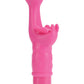 Butterfly Kiss Silicone Vibrator - Pink