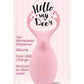 Buzzy Buddy Hello My Deer Rechargeable Silicone Clitoral Stimulator - Pink