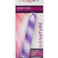 Calexotics Candy Cane 6in Waterproof - Purple
